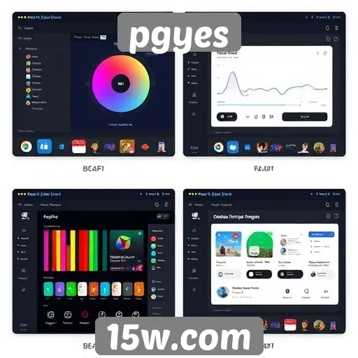 Evolução do design de interface do pgyes